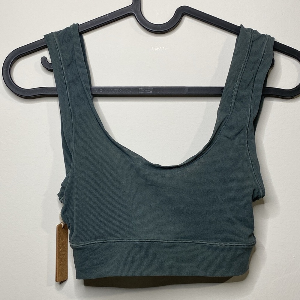 Summer mesh scoop bralette
